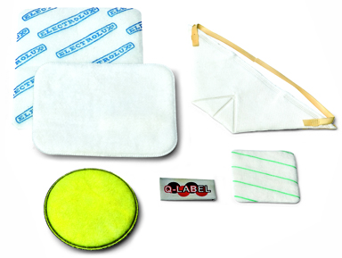 Various filters and medical pads